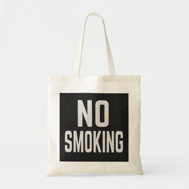 No Smoking Tote Bag (Front)