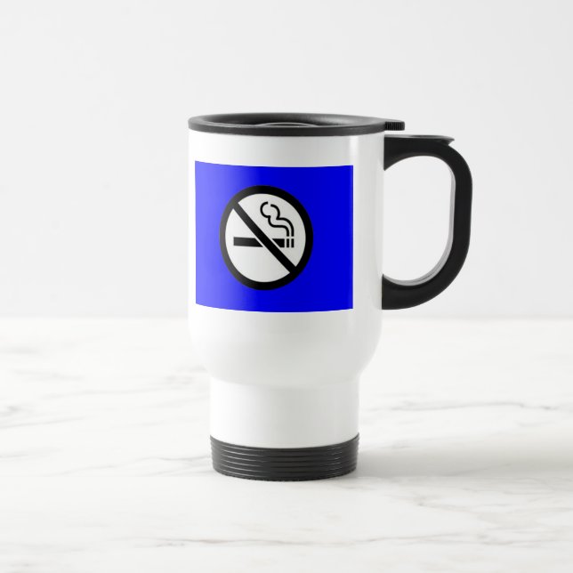 No Smoking Travel Mug (Right)
