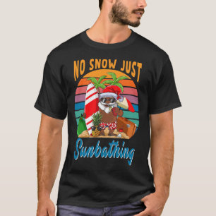 No Snow Just Sunthing African Santa Funny Tan Skin T-Shirt