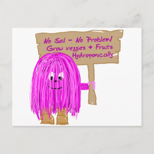 No Soil No Problem! Postcard