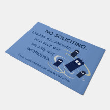 No Soliciting Police Box