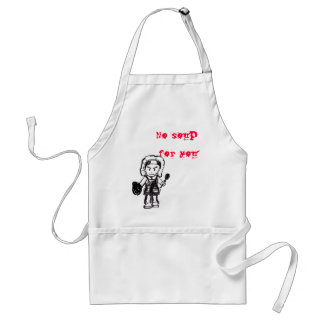 No Soup For You Apron