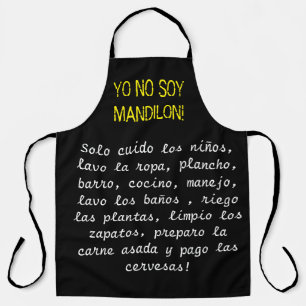 no soy mandilon meme apron