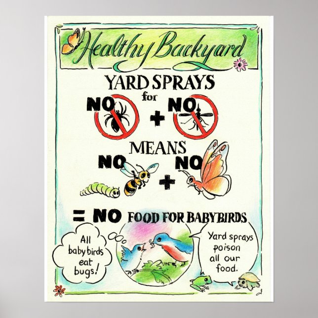 No Spray poster (Front)