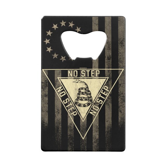 NO STEP GADSDEN SNAKE AIRCRAFT AMERICAN FLAG (Front)