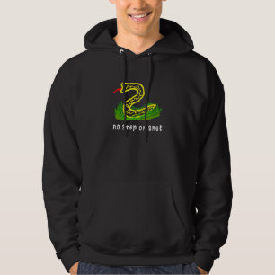 No Step On Snek Funny Meme Hoodie
