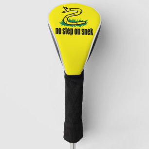 No Step On Snek Golf Head Cover