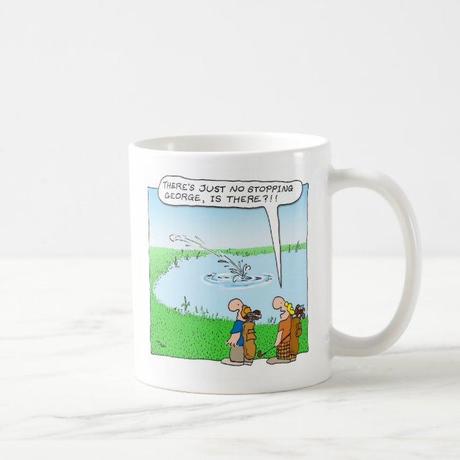 No Stopping George Coffee Mug (Right)