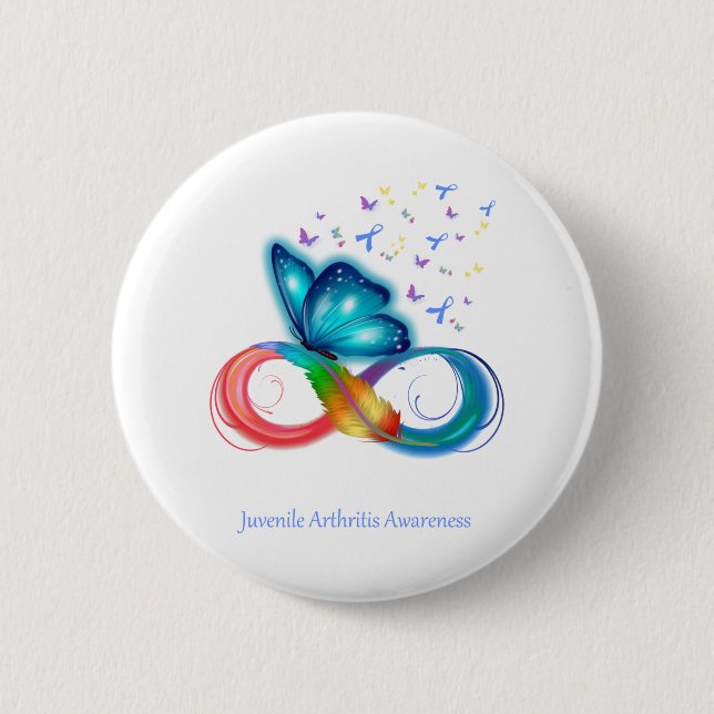 No Story Should End Too Soon Juvenile Arthritis 6 Cm Round Badge (Front)