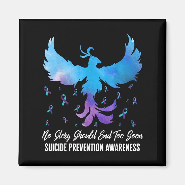 No Story Should End Too Soon, Suicide Prevention A Magnet (Front)