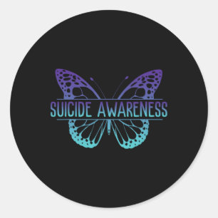 No Story Should End Too Soon Suicide Prevention Aw Classic Round Sticker