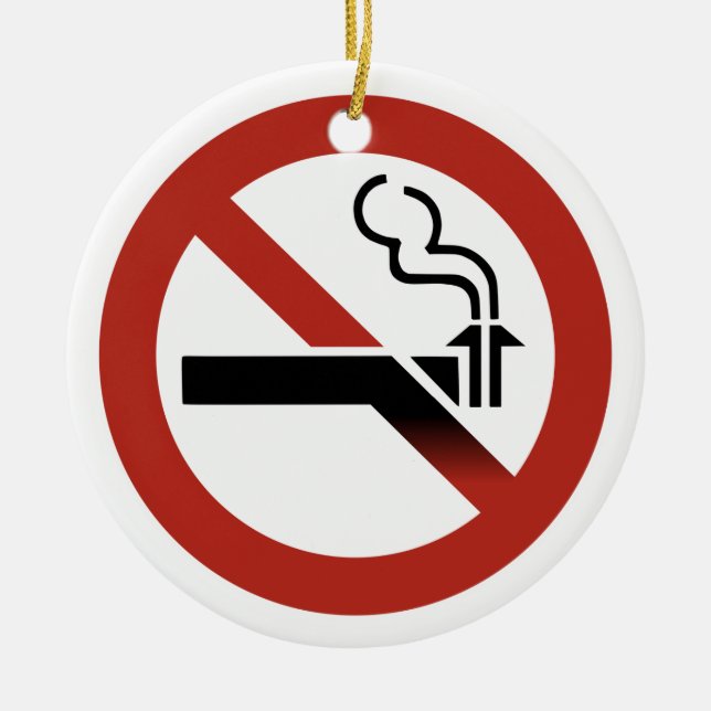 No Subducting Logo Ornament (Front)