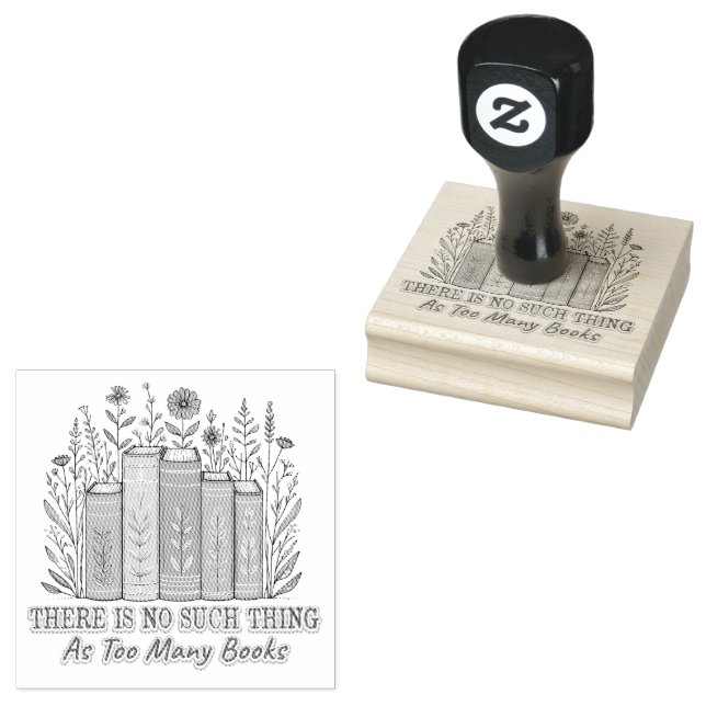 No Such Thing As....  Rubber Stamp (Stamped)