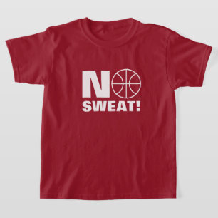 No sweat kid's sport t shirt for basketball player