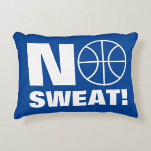 No sweat sports pillow for basketball player