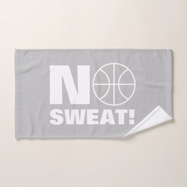 No sweat sports towel gift for basketball player (Hand Towel)