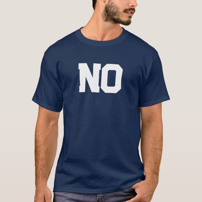 NO t-shirt (Front)