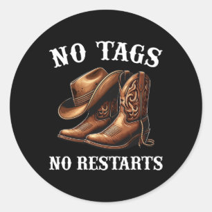 No Tags No Restarts Cowboy Hat Boots Line Dancing 