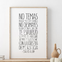 No Temas, Porque Yo Estoy Contigo, Isaías 41:10