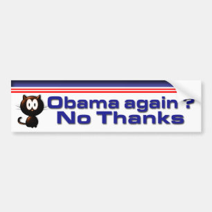 No Thanks Bumper Sticker