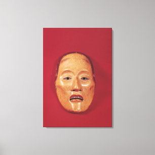 No theatre mask canvas print