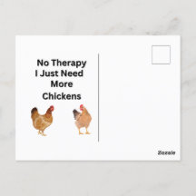No Therapy.  I Just Need More Chickens.   funny, 