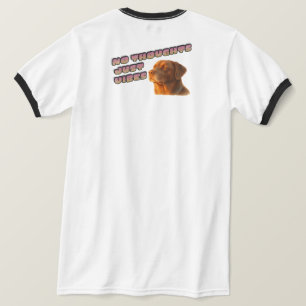 No Thoughts Just Vibes Dog T-Shirt