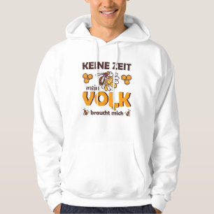 No Time My People Need Me Beekeeper Bee Hoodie