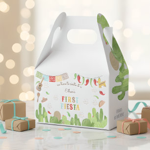 No time to siesta fiesta mexican first birthday favour box