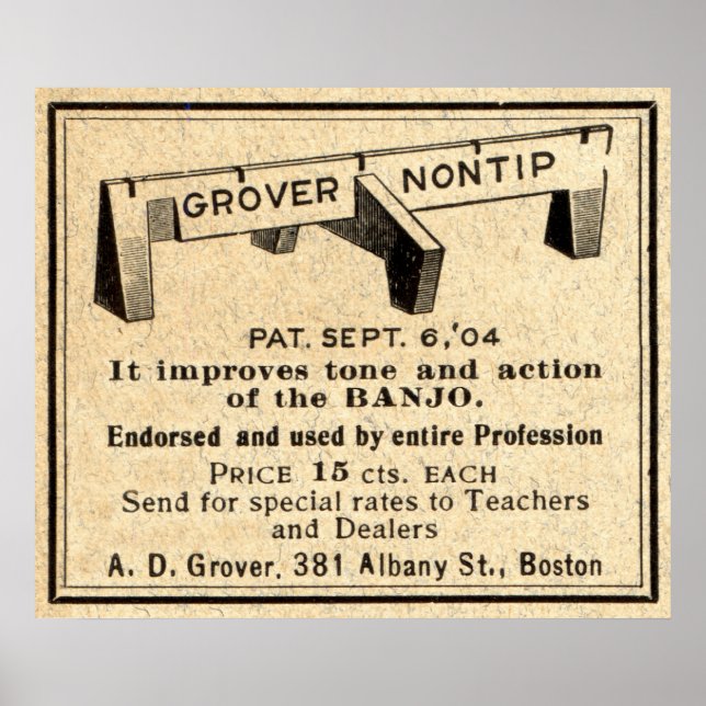 No Tip Bridge Poster (Front)