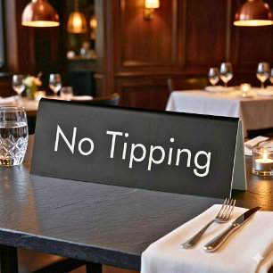 No Tipping Black