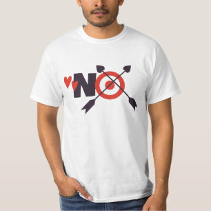 No to Cupid Anti Valentine´s day Shirt