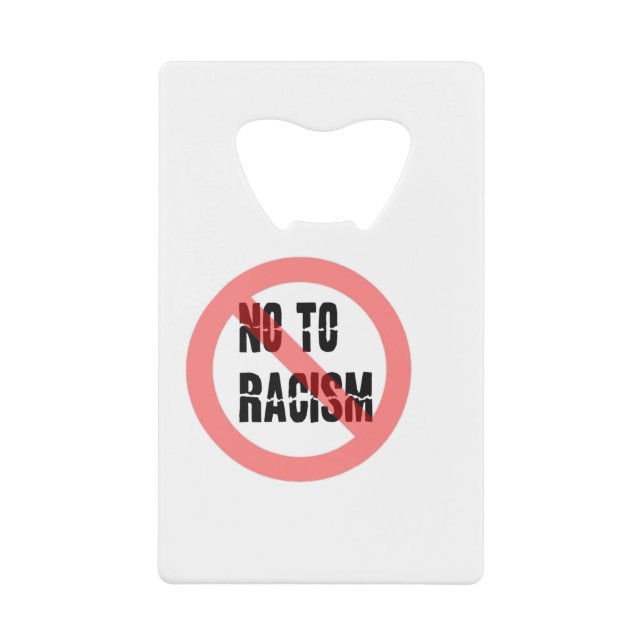 No To Racism | Anti Racism Slogan (Front)