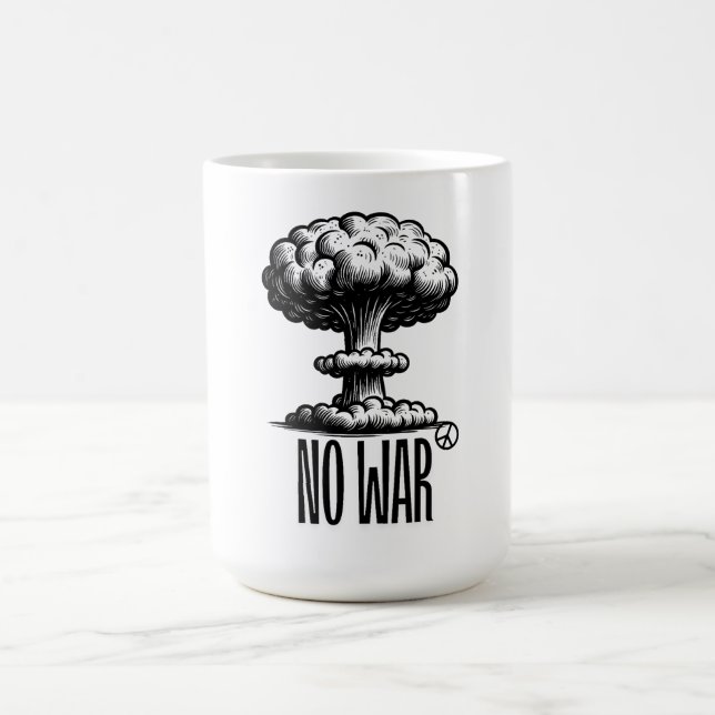 NO TO WAR Coffee Mug (Center)