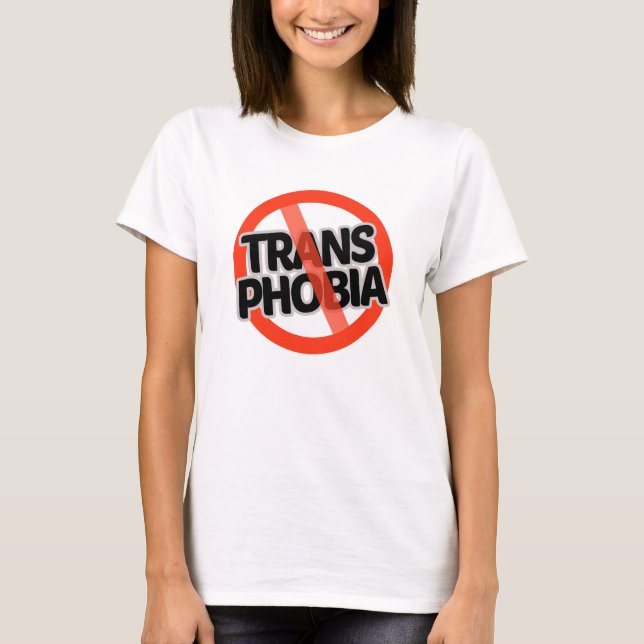 No Transphobia T-Shirt (Front)