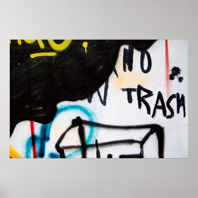 no trash poster (Front)