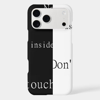 No Treasure Inside – Don't Touch Notebook