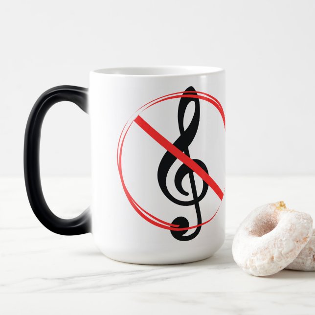 No Treble Magic Mug (With Donut)