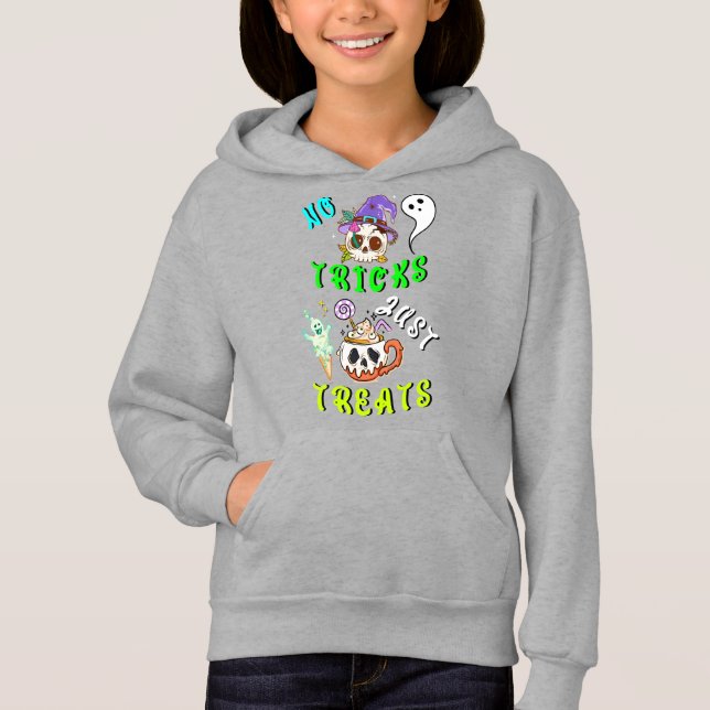 No Tricks Just Treats Cute (Front)