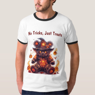 No Tricks, Just Treats. Teddy bear. Halloween T-Shirt
