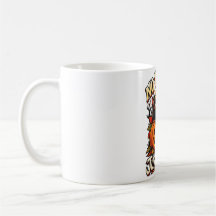 No Tricks Just Vibes Halloween Black Cat Mug