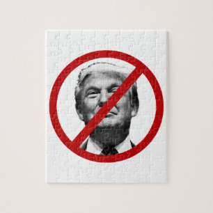 No Trump International Sign Jigsaw Puzzle
