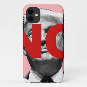 No Trump (pink and red) iPhone 11 Case