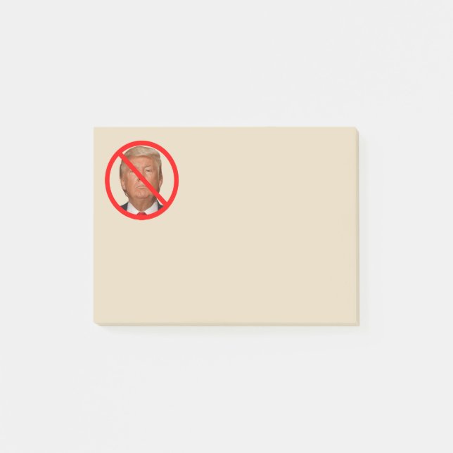 no trump post-it notes (Front)