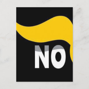 no trump postcard