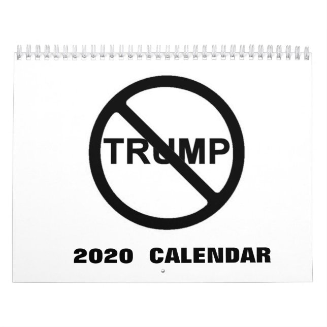 No Trump President Countdown Calendar  2020 (Cover)