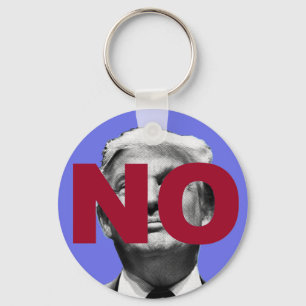 No Trump (Purple and Red) Key Ring