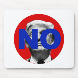 No Trump (red and blue) Mouse Mat