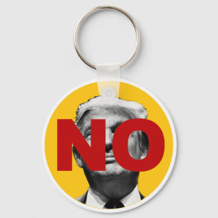 No Trump (Yellow and Red) Key Ring