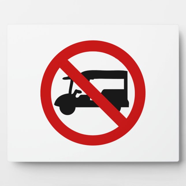 NO Tuk-Tuk TAXI ⚠ Thai Road Sign ⚠ Plaque (Front)
